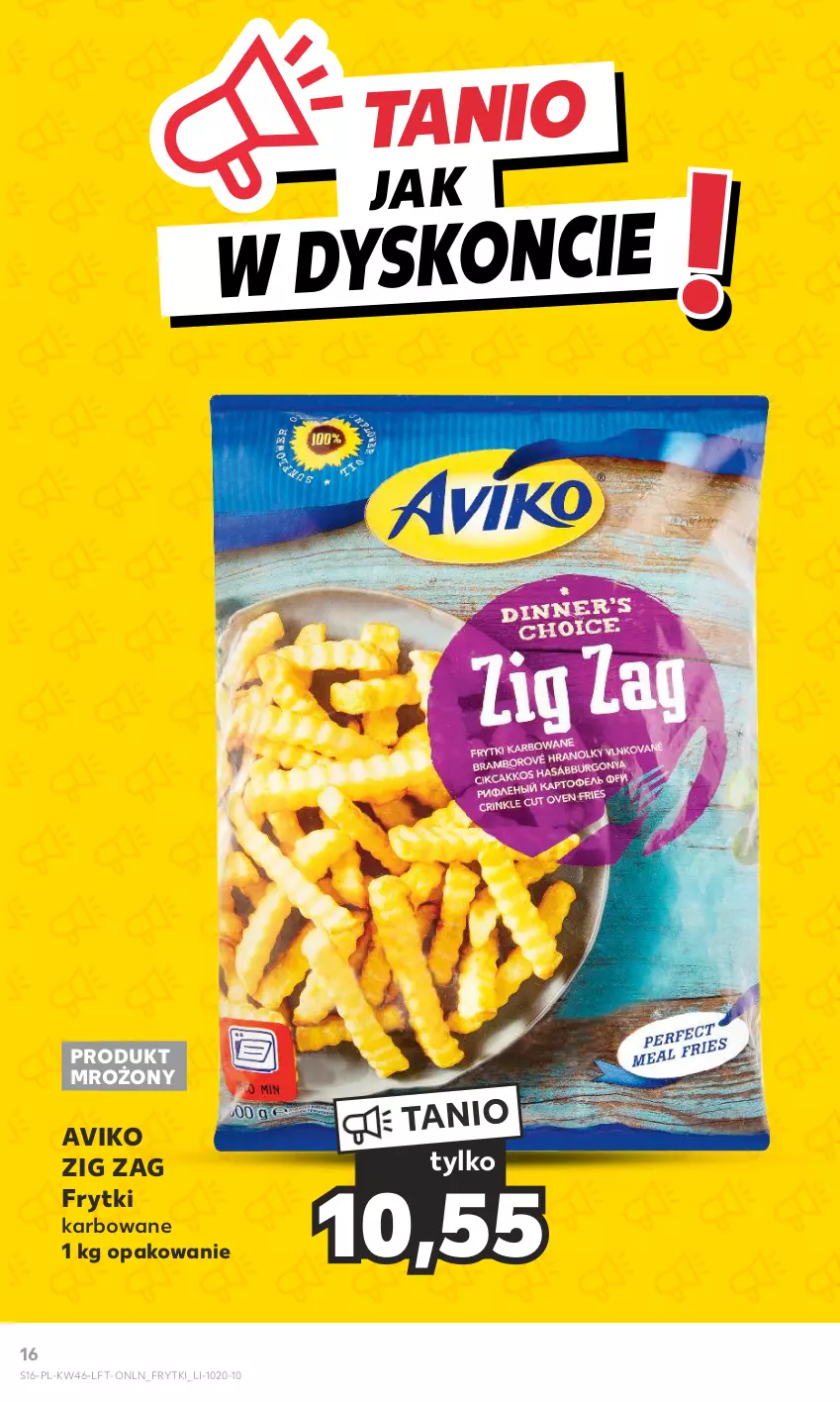 Gazetka promocyjna Kaufland - Gazetka tygodnia - ważna 16.11 do 22.11.2023 - strona 16 - produkty: Frytki