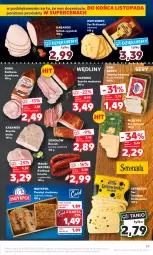 Gazetka promocyjna Kaufland - Gazetka tygodnia - Gazetka - ważna od 22.11 do 22.11.2023 - strona 39 - produkty: Top, Sok, Ser, Ser tylżycki, Twaróg, Królewski, Sokołów, Madej Wróbel, Pasztet, Duda, Szynka, Kiełbasa krucha, Boczek, Kabanos, Szynka biała, Gala, Kiełbasa, Olewnik