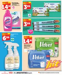 Gazetka promocyjna Topaz - Gazetka - Gazetka - ważna od 05.08 do 05.08.2026 - strona 44 - produkty: Top, Ser, Rum, Papier, Kuchnia, Proszek do prania, Papier toaletowy, Velvet, Babuni, Płyn do płukania, Aksam, Ocet, Folia aluminiowa