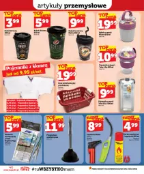 Gazetka promocyjna Topaz - Gazetka - Gazetka - ważna od 05.08 do 05.08.2026 - strona 46 - produkty: Top, Mus, Jogurt, Kosz, Pojemnik, Zapalarka, Kubek termiczny, Kubek, K2