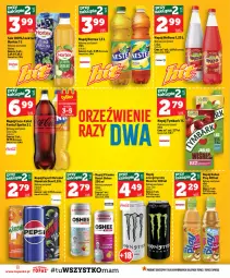Gazetka promocyjna Topaz - Gazetka - Gazetka - ważna od 05.08 do 05.08.2026 - strona 8 - produkty: Sos, Mirinda, Coca-Cola, Vitamin napój, Pepsi, Oshee, Fanta, Kubuś, Sprite, Napój, Nestea, Fa