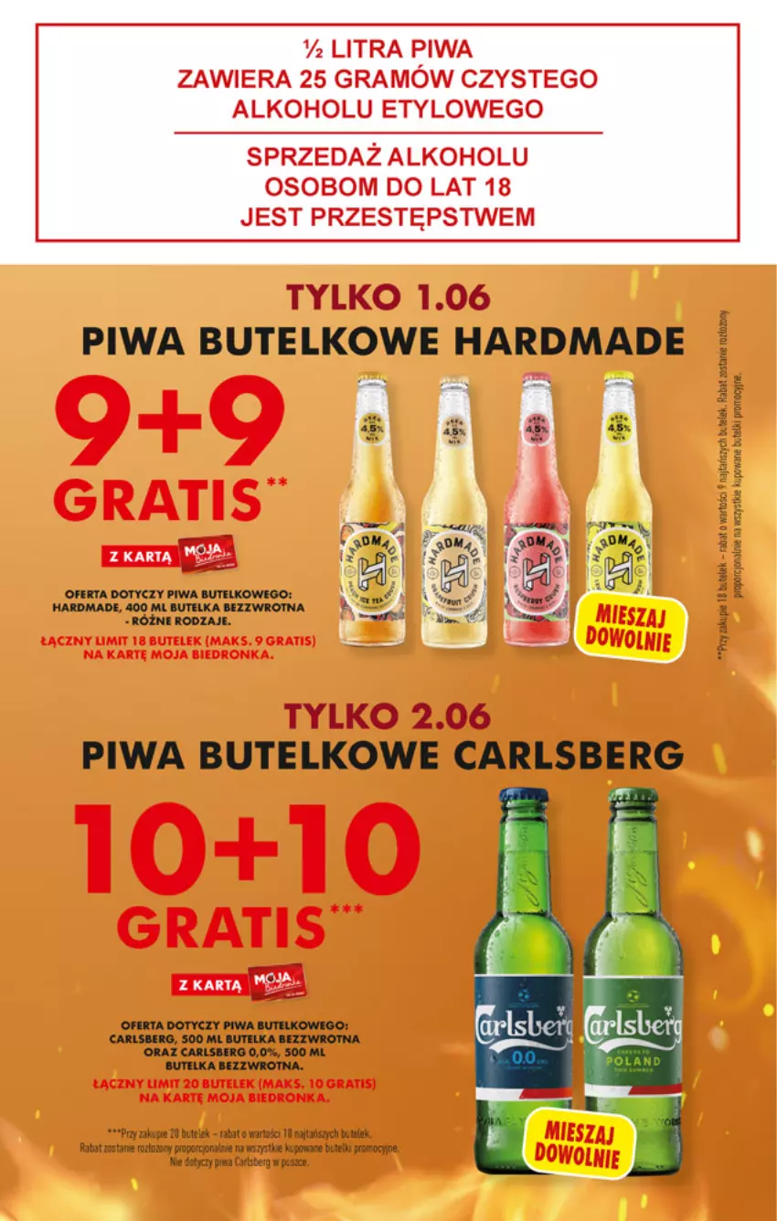 Gazetka promocyjna Biedronka - W tym tygodniu - ważna 31.05 do 05.06.2021 - strona 15 - produkty: Carlsberg, Gra, Piwa, Por