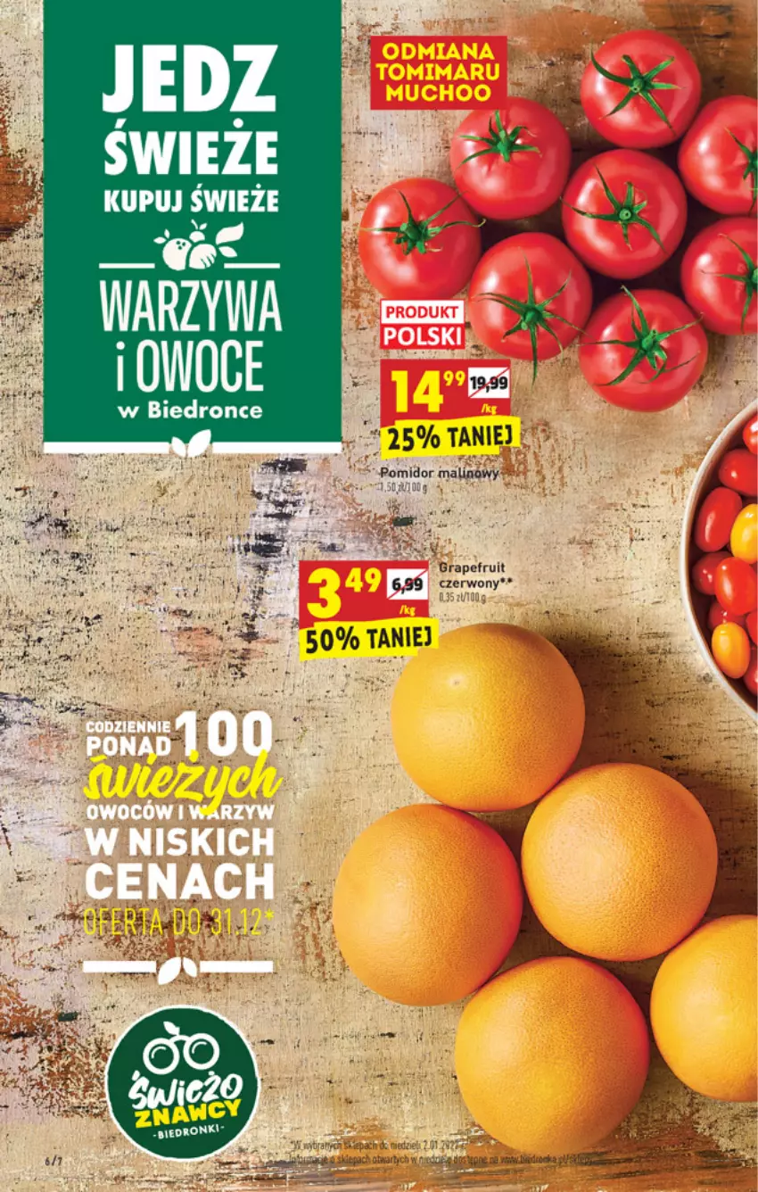 Gazetka promocyjna Biedronka - W tym tygodniu - ważna 30.12 do 31.12.2021 - strona 6 - produkty: Dron, Gra, Owoce