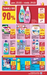 Gazetka promocyjna Aldi - Pełna oferta - Gazetka - ważna od 29.03 do 29.03.2026 - strona 25 - produkty: Kujawski, Gra, Coccolino, Proszek do prania, Persil, Clin, Płyn do płukania, Czekolada, Olej rzepakowy, Płyn do mycia, Pianka do czyszczenia, Sidolux, Kapsułki do prania, Olej, Milka, Mleko