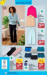 Gazetka promocyjna Aldi - Pełna oferta - Gazetka - ważna od 29.03 do 29.03.2026 - strona 34 - produkty: Ser, Papier, Karp, Wełna, Spodnie, Bokserki, Fa