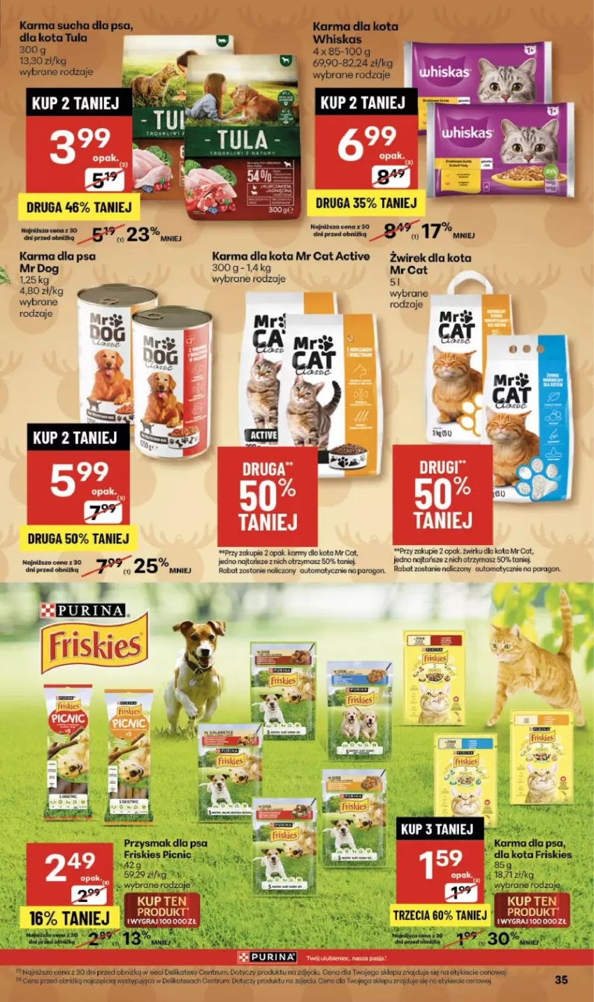 Gazetka promocyjna Delikatesy Centrum - Franczyza DC48 Czwartek - ważna 27.11 do 03.12.2025 - strona 35 - produkty: Pur, Purina, Rum