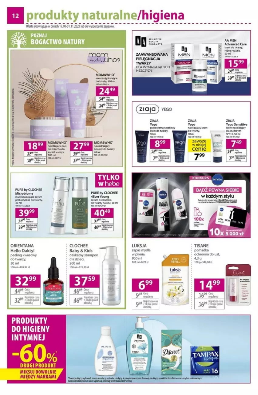 Gazetka promocyjna Hebe - ważna 19.10 do 01.11.2023 - strona 4 - produkty: Peeling, Pur, Rum, Ser, Serum