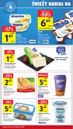 Gazetka promocyjna Intermarche - Gazetka Intermarche - Gazetka - ważna od 15.01 do 15.01.2025 - strona 22 - produkty: Jogurt naturalny, Danone, Twaróg, Zott, Jogurt, Bakoma, Twaróg półtłusty, Napój mleczny, Danio, Kasia, Napój, Milka, Monte