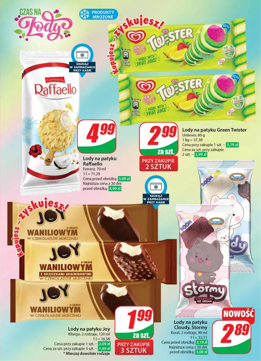 Gazetka promocyjna Dino - Gazetka 19 / 2024 - ważna 08.05 do 14.05.2024 - strona 29 - produkty: BIC, Fa, Ferrero, Lody, Raffaello