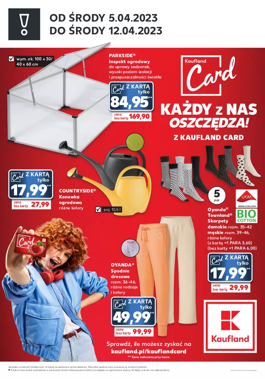 Gazetka promocyjna Kaufland - ZAPOWIEDŹ NASTĘPNEJ OFERTY - ważna 30.03 do 04.04.2023 - strona 2 - produkty: Dres, Gra, Karp, Konewka, Parkside, Sok, Spodnie, Spodnie dresowe