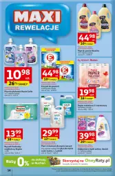 Gazetka promocyjna Auchan - Gazetka 30 Lat Hipermarket Auchan - Gazetka - ważna od 21.01 do 21.01.2026 - strona 16 - produkty: Płyn do prania, Ludwik, Gin, Do mycia naczyń, Papier, Ręcznik kuchenny, Balsam do mycia naczyń, Proszek do prania, Papier toaletowy, Odplamiacz, Woolite, Płyn do płukania, Ręcznik, Rolki, Płyn do mycia, Vanish