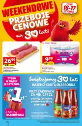 Gazetka promocyjna Auchan - Gazetka 30 Lat Hipermarket Auchan - Gazetka - ważna od 21.01 do 21.01.2026 - strona 2 - produkty: Papier, Ręcznik, Rolki