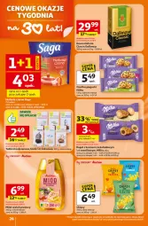 Gazetka promocyjna Auchan - Gazetka 30 Lat Hipermarket Auchan - Gazetka - ważna od 21.01 do 21.01.2026 - strona 26 - produkty: Ciastka, Chipsy, Dallmayr, Kawa mielona, Kawa, Rogal, Miód, Dozownik, Milka, Miecz, Nektar