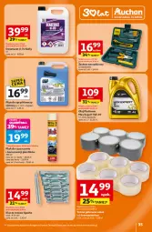 Gazetka promocyjna Auchan - Gazetka 30 Lat Hipermarket Auchan - Gazetka - ważna od 21.01 do 21.01.2026 - strona 35 - produkty: Ser, Płyn do spryskiwaczy, Olej, Zestaw narzędzi