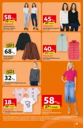 Gazetka promocyjna Auchan - Gazetka 30 Lat Hipermarket Auchan - Gazetka - ważna od 21.01 do 21.01.2026 - strona 39 - produkty: Sweter, Kardigan, T-shirt, Tran, Spodnie