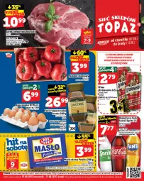 Gazetka promocyjna Topaz - Gazetka - Gazetka - ważna od 13.08 do 13.08.2025 - strona 1 - produkty: Piwo, Kawa rozpuszczalna, Szynka wieprzowa, Królewski, Kawa, Coca-Cola, Mlekovita, Szynka, Fanta, Waga, Sprite, Masło, Napój, Mleko, Fa