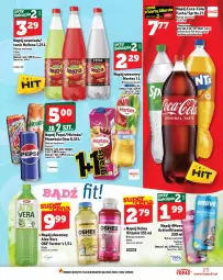 Gazetka promocyjna Topaz - Gazetka - Gazetka - ważna od 13.08 do 13.08.2025 - strona 23 - produkty: Top, Mirinda, Coca-Cola, Pepsi, Oranżada, Aloe vera, Hellena, Oshee, Fanta, Sprite, Napój, Hortex, Fa