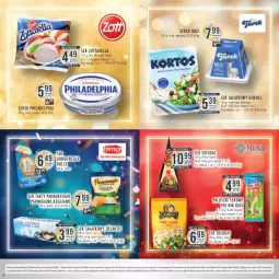 Gazetka promocyjna Stokrotka - Katalog Sylwester - Gazetka - ważna od 10.01 do 10.01.2024 - strona 36 - produkty: Warzywa, Ser, Gin, Zott, Zottarella, Gorgonzola, Sałat, Serek, Owoce, Mięso, Philadelphia