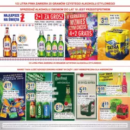 Gazetka promocyjna Stokrotka - Katalog Sylwester - Gazetka - ważna od 10.01 do 10.01.2024 - strona 56 - produkty: Piwo, Warzywa, Por, Gra, Tatra, Pilsner Urquell, Desperados, Owoce, Captain Jack, Mięso, Lech Premium