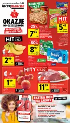 Gazetka promocyjna Intermarche - Gazetka Intermarche - Gazetka - ważna od 11.02 do 11.02.2026 - strona 1 - produkty: Piwa, Papier, Karkówka wieprzowa, Chipsy, Pojemnik, Napoje, Tran, Papier toaletowy, Velvet, Pizza, Crunchips