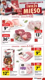 Gazetka promocyjna Intermarche - Gazetka Intermarche - Gazetka - ważna od 11.02 do 11.02.2026 - strona 13 - produkty: Zestaw rosołowy z kaczki, Boczek, Pręga wołowa, Golonka wieprzowa, Mięso, Boczek wieprzowy