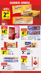 Gazetka promocyjna Intermarche - Gazetka Intermarche - Gazetka - ważna od 11.02 do 11.02.2026 - strona 28 - produkty: Ciastka, Krakus, Cukier, Praliny, Sati, Wafle, Rogal, Galaretka, Mentos, Cukierki, Gala, Oreo, Krakuski, Budyń, Brownie, Lindt, Milka, Fa