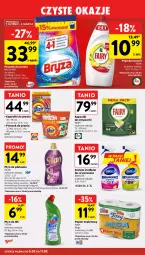 Gazetka promocyjna Intermarche - Gazetka Intermarche - Gazetka - ważna od 11.02 do 11.02.2026 - strona 38 - produkty: Papier, Sensual, Proszek do prania, Papier toaletowy, Vizir, Silan, Płyn do płukania, Rolki, Tytan, Płyn do wc, Foxy, Fairy, Zmywarki, Sidolux, Bryza, Kapsułki do prania, Fa
