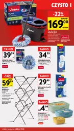 Gazetka promocyjna Intermarche - Gazetka Intermarche - Gazetka - ważna od 11.02 do 11.02.2026 - strona 40 - produkty: Mop, Pojemnik, Vileda, Wkład do mopa, Suszarka balkonowa, Wiadro, Suszarka
