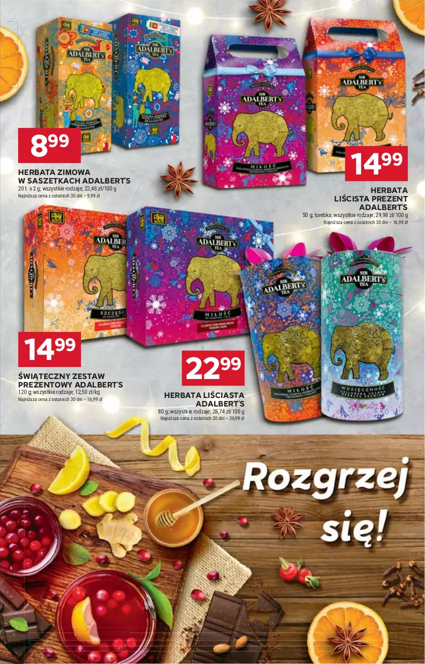 Gazetka promocyjna Stokrotka - Supermarket Opole/Radom - ważna 12.12 do 18.12.2024 - strona 22 - produkty: Herbata, HP, Zestaw prezentowy