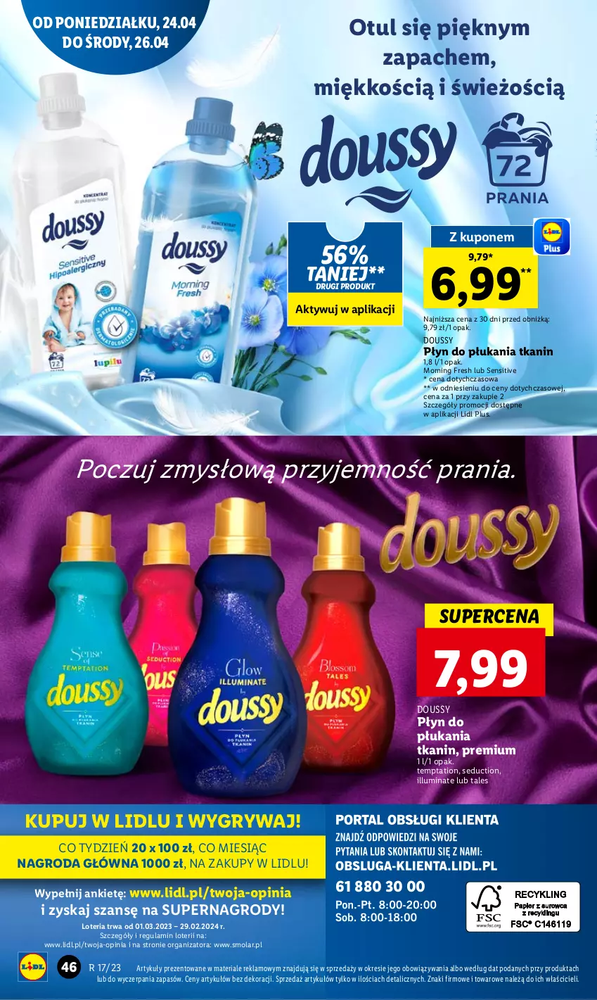 Gazetka promocyjna Lidl - GAZETKA - ważna 24.04 do 26.04.2023 - strona 56 - produkty: Gry, Mola, Płyn do płukania