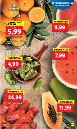 Gazetka promocyjna Lidl - GAZETKA - Gazetka - ważna od 26.04 do 26.04.2023 - strona 41 - produkty: Papryka słodka, Papaja, Papryka, Pomarańcze, Dron, Arbuz