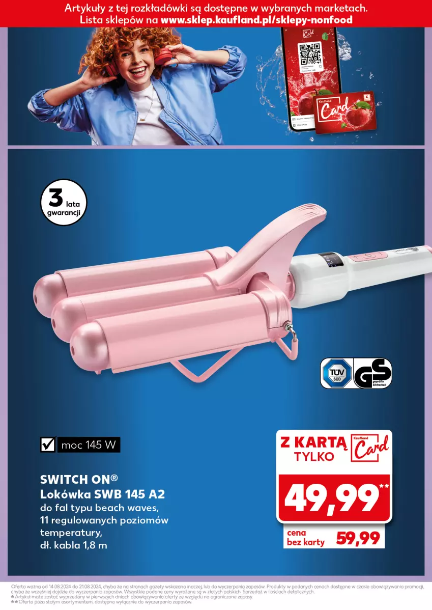 Gazetka promocyjna Kaufland - Kaufland - ważna 14.08 do 21.08.2024 - strona 15 - produkty: Fa, Lokówka