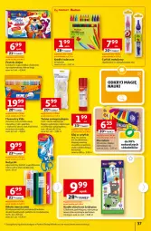 Gazetka promocyjna Auchan - Gazetka TANIE zakupy Hipermarket Auchan - Gazetka - ważna od 30.08 do 30.08.2023 - strona 37 - produkty: Piec, Top, Por, Noż, Mop, Gra, Nożyczki, Pastele olejne, Flamastry, Klej, Tusz, Plastelina, Mars, Olej, Fa