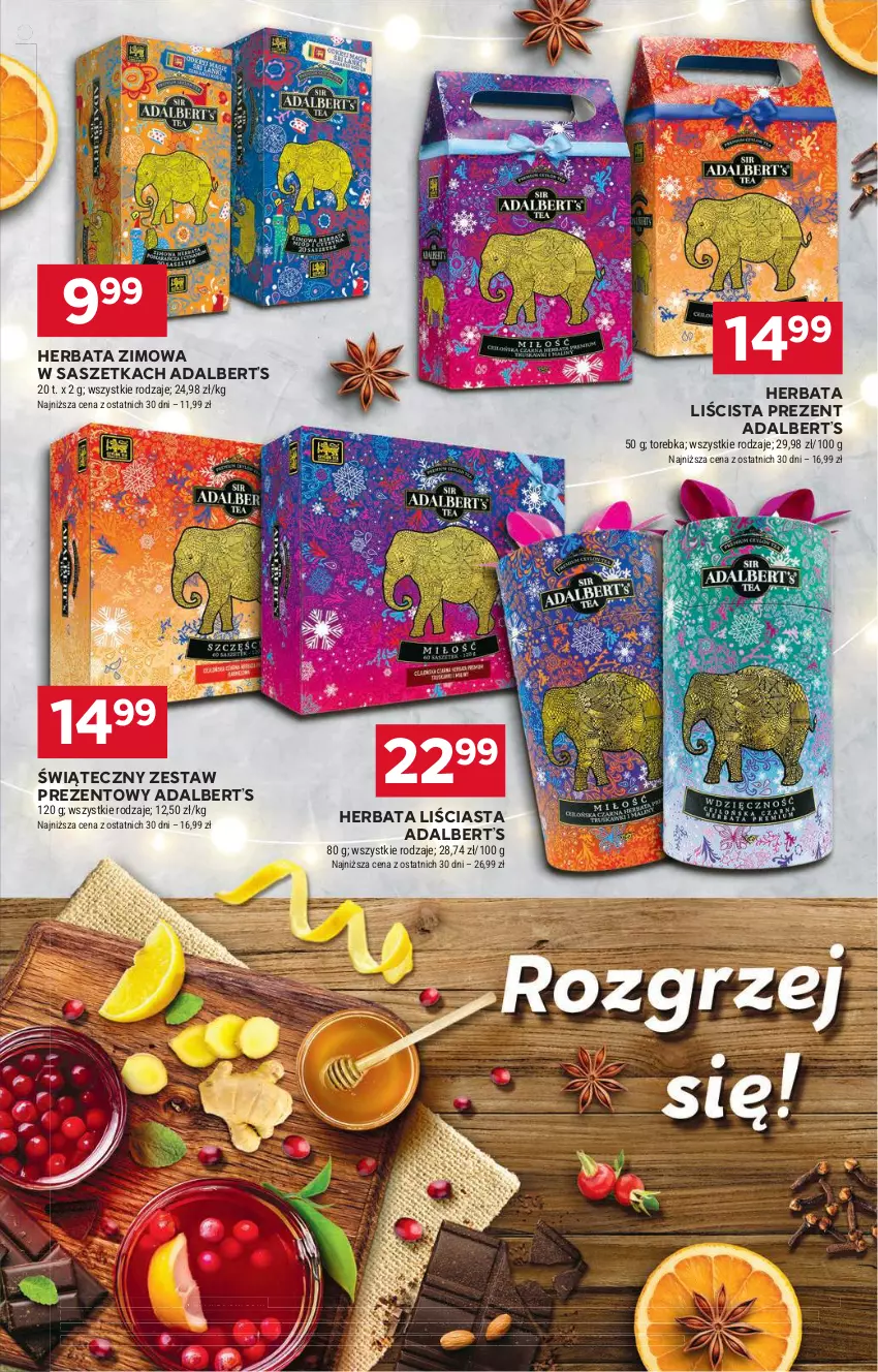 Gazetka promocyjna Stokrotka - Supermarket Opole/Radom - ważna 05.12 do 11.12.2024 - strona 26 - produkty: Herbata, Mięso, Owoce, Torebka, Warzywa, Zestaw prezentowy