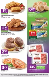 Gazetka promocyjna Stokrotka - Stokrotka Express - Gazetka - ważna od 22.04 do 22.04.2026 - strona 3 - produkty: Pączek, Mięso mielone z szynki, Mięso mielone, Warzywa, Hot dog, Salami, Tera, Pizza, Farm Milk, Fanta, Owoce, Masło, Bułka, Mięso, Fa