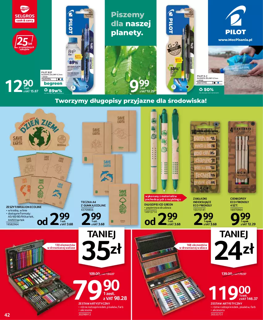 Gazetka promocyjna Selgros - Oferta przemysłowa - ważna 19.04 do 04.05.2022 - strona 42 - produkty: Długopis, Fa, Lion, Papier