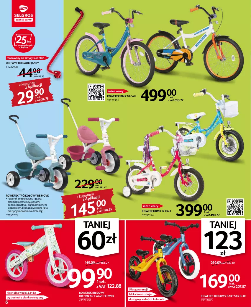 Gazetka promocyjna Selgros - Oferta przemysłowa - ważna 19.04 do 04.05.2022 - strona 6 - produkty: Opony, Piec, Pojemnik, Rower, Rowerek, Waga