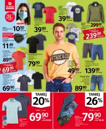 Gazetka promocyjna Selgros - Oferta przemysłowa - Gazetka - ważna od 04.05 do 04.05.2022 - strona 28 - produkty: Tom Tailor, Kurtka, Maska medyczna, T-shirt, Wełna, Mexx, Pierre Cardin, Spodnie, Maska