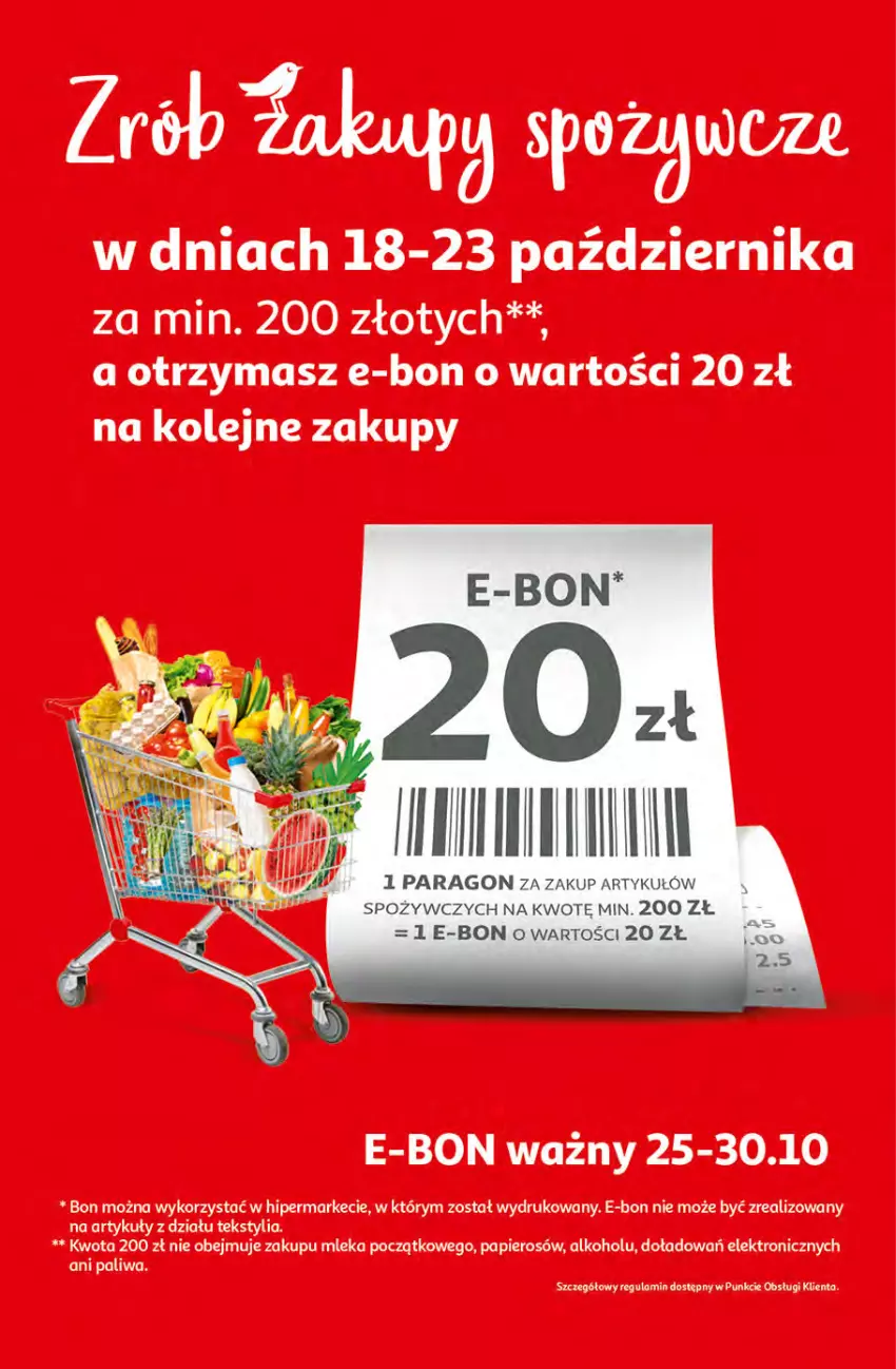 Gazetka promocyjna Auchan - Hiperoszczędzanie z Kartą Skarbonka 2 Hipermarkety - ważna 14.10 do 20.10.2021 - strona 3 - produkty: Olej, Papier