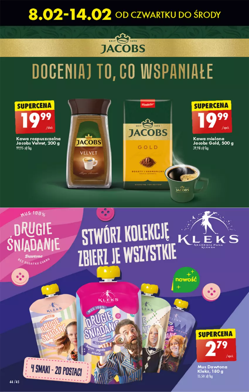 Gazetka promocyjna Biedronka - Od czwartku - ważna 08.02 do 14.02.2024 - strona 48 - produkty: Jacobs, Kawa, Kawa mielona