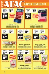 Gazetka promocyjna Auchan - Gazetka ATAC Hiper Discount - Gazetka - ważna od 21.01 do 21.01.2026 - strona 2 - produkty: Pistacje, Krakus, Por, Gra, Benecol, Mieszanka studencka, Szynka, Sport, Kabanos, Graal, Helio