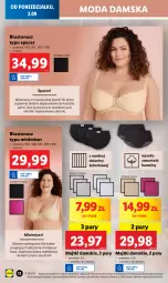 Gazetka promocyjna Lidl - GAZETKA - Gazetka - ważna od 07.09 do 07.09.2024 - strona 16 - produkty: Ubrania, Sok, Acer, Majtki, Biustonosz, Stanik, Moda