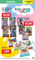 Gazetka promocyjna Lidl - GAZETKA - Gazetka - ważna od 07.09 do 07.09.2024 - strona 23 - produkty: Gry, Kolorowanka, Klej, Pokémon