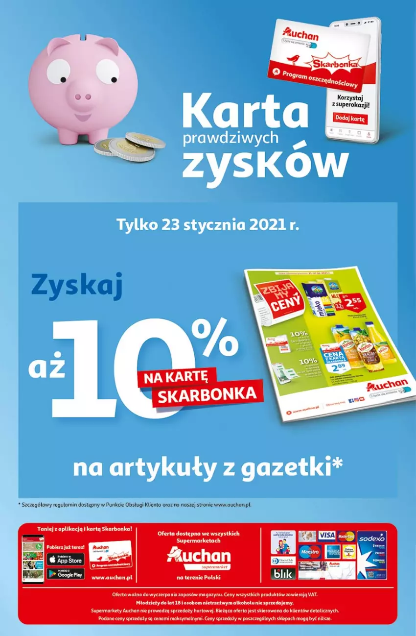 Gazetka promocyjna Auchan - Zbijamy Ceny Supermarkety - ważna 21.01 do 27.01.2021 - strona 12