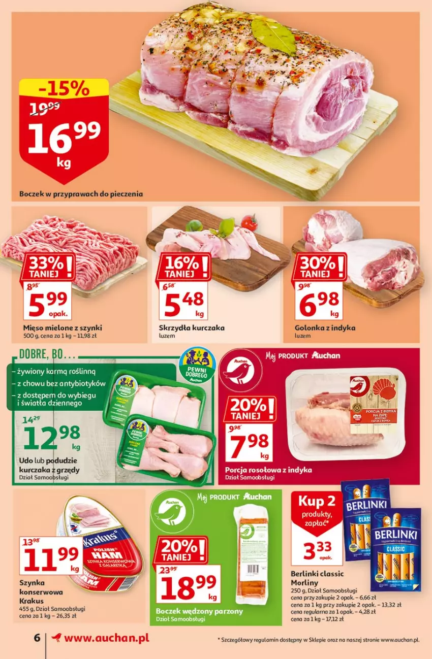 Gazetka promocyjna Auchan - Zbijamy Ceny Supermarkety - ważna 21.01 do 27.01.2021 - strona 6