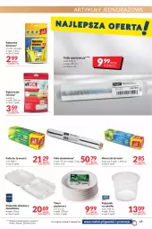 Gazetka promocyjna Makro - [Oferta promocyjna] Artykuły spożywcze i przemysłowe - Gazetka - ważna od 07.02 do 07.02.2022 - strona 19 - produkty: Papier, Pojemnik, Sałat, Talerz, Rękawice, Woreczki do lodu, Talerz papierowy, Waga, Folia aluminiowa