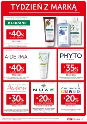 Gazetka promocyjna Ziko - Gazetka Ziko Dermo - Gazetka - ważna od 08.01 do 08.01.2025 - strona 15 - produkty: Ser, Acer, Pharmaceris, Klorane, Phyto, Nuxe, A-derma, Olej, Avène