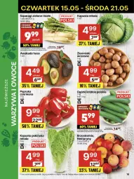 Gazetka promocyjna Delikatesy Centrum - Franczyza DC20 Czwartek - Gazetka - ważna od 21.05 do 21.05.2025 - strona 16 - produkty: Warzywa, Rum, Papryka, Warzywa i owoce, Kosz, Ziemniaki, Dron, Brzoskwinie, Owoce, Wagi, Nektar, Fa