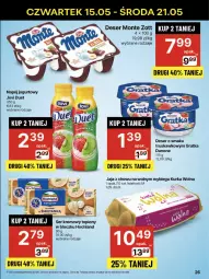 Gazetka promocyjna Delikatesy Centrum - Franczyza DC20 Czwartek - Gazetka - ważna od 21.05 do 21.05.2025 - strona 26 - produkty: Top, Ser, Gra, Danone, Jaja, Jogurt, Napój jogurtowy, Hochland, Deser, Napój, Monte