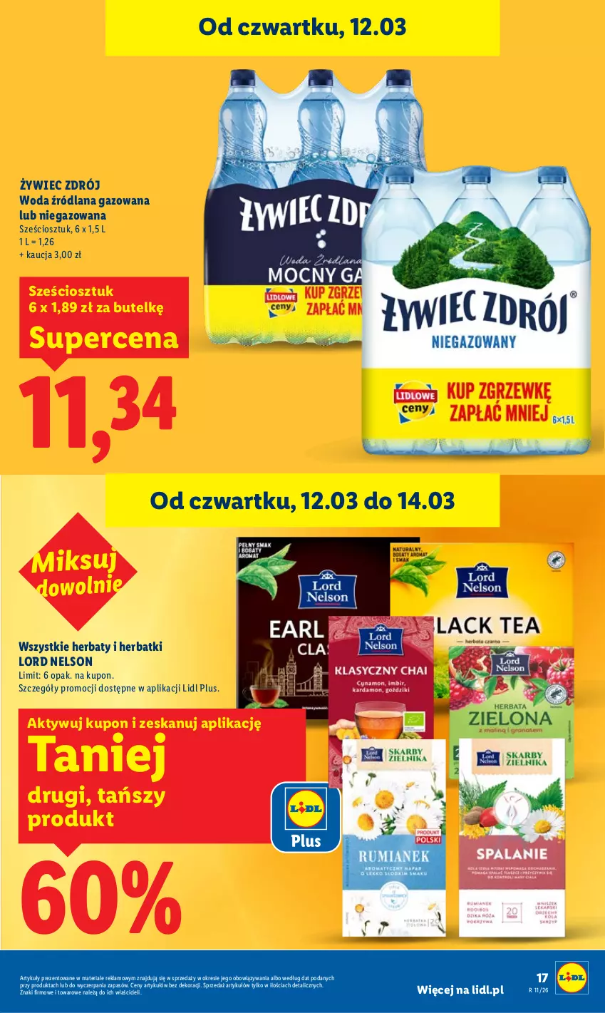 Gazetka promocyjna Lidl - GAZETKA - ważna 12.03 do 14.03.2026 - strona 17 - produkty: LANA, Woda
